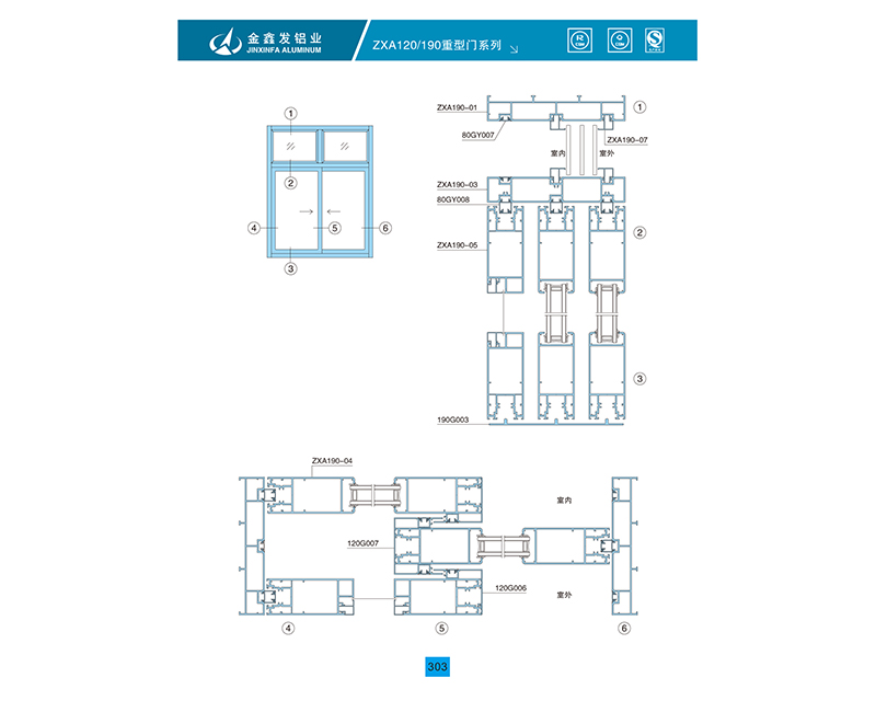 GD80-ZXA 120-199重型门