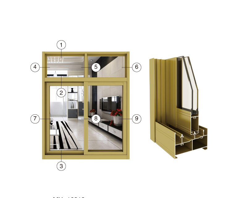 MH-168推拉窗系列