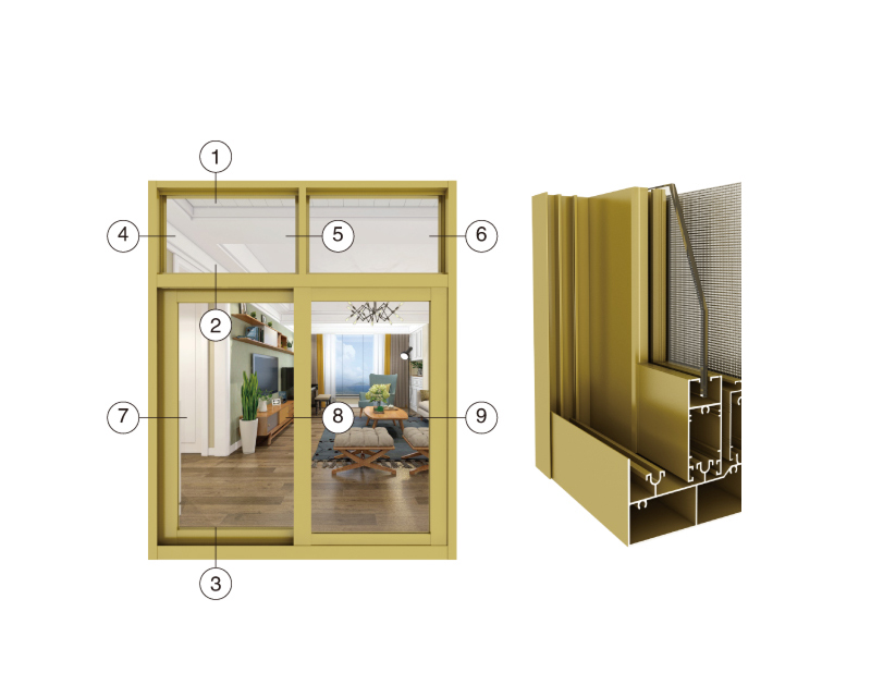 92推拉窗系列