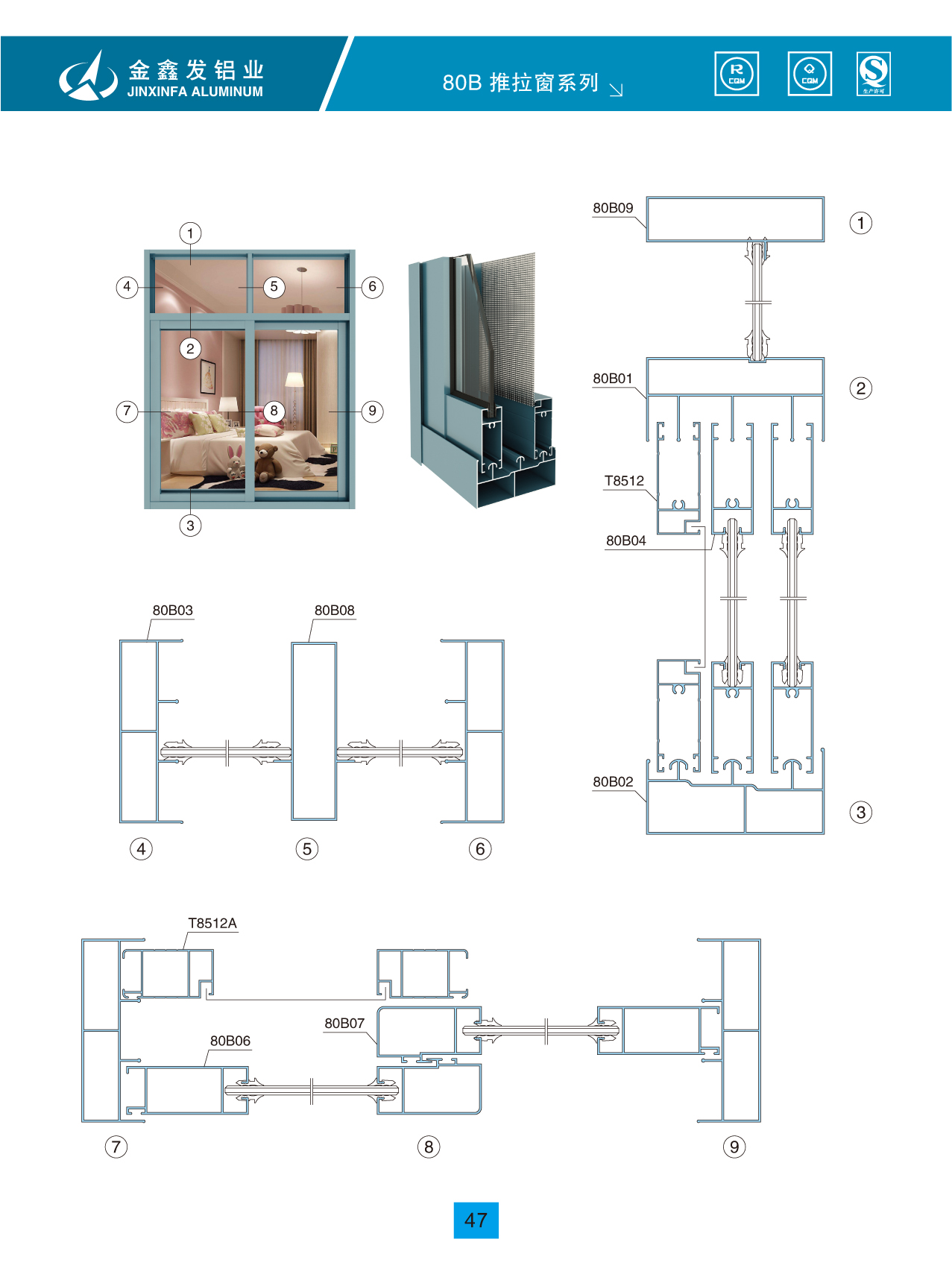 断桥铝型材 断桥铝型材